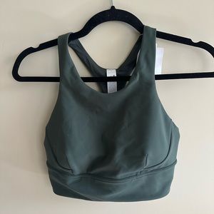Lululemon Wunder Train Bra Olive